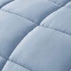 Queen Size Reversible Microfiber Comforter Blue