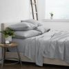 Grey Wrinkle Resistant Microfiber Sheet Set Twin size 4 Piece