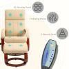 AdjustableElectric Remote Massage Recliner Chair w/ Ottoman