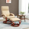 AdjustableElectric Remote Massage Recliner Chair w/ Ottoman