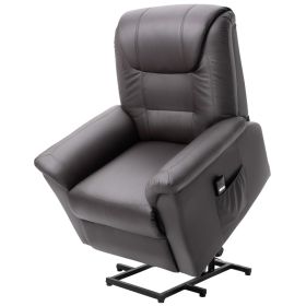 Electric PU Leather Power Lift Chair with Remote