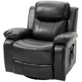 Adjustable Remote Massage Recliner Chair w/ Footrest