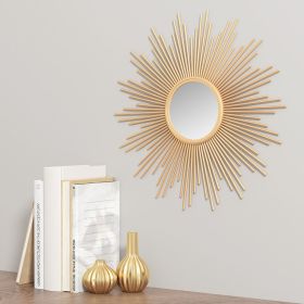 Fiore Sunburst Wall Decor Mirror 14.5"D