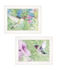 "Humming Bird 1 & 2" 2-Piece Vignette by Stellar Design Studio