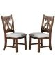 Set of 2 Formal Classic Crafted Design Dining Room Chairs