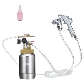 VEVOR 2L/0.5gal Spray Paint Pressure Pot Tank, Lightweight Air Paint Pressure Pot