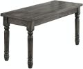 Wallace Bench in Weathered Gray