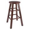 Element Counter Stools; 2-Pc Set; Walnut