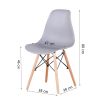 Living Room/Dining Chairs Natural Beech with ABS backrest XH