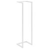 Towel Rack White 9.8"x7.9"x37.4" Steel