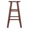 Element Counter Stools; 2-Pc Set; Walnut