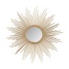 Fiore Sunburst Wall Decor Mirror 14.5"D