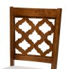 Studio Ramiro Walnut Brown Wood 2-Piece Dining Chair