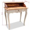 Writing Desk Solid Reclaimed Wood 31.5"x15.7"x36.2"