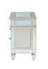 Varian Nightstand in Mirrored 26153