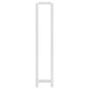 Towel Rack White 4.9"x4.9"x23.6" Steel