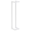 Towel Rack White 4.9"x4.9"x23.6" Steel