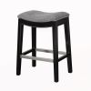 Belfast Saddle Counter Stool