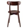 Pauline H-Leg Chair; Walnut