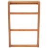 Towel Racks 2 pcs Solid Teak Wood