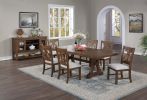 Set of 2 Formal Classic Crafted Design Dining Room Chairs