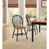 Autumn Lane Windsor Solid Wood Chairs, Set of 2