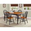 Autumn Lane Windsor Solid Wood Chairs, Set of 2